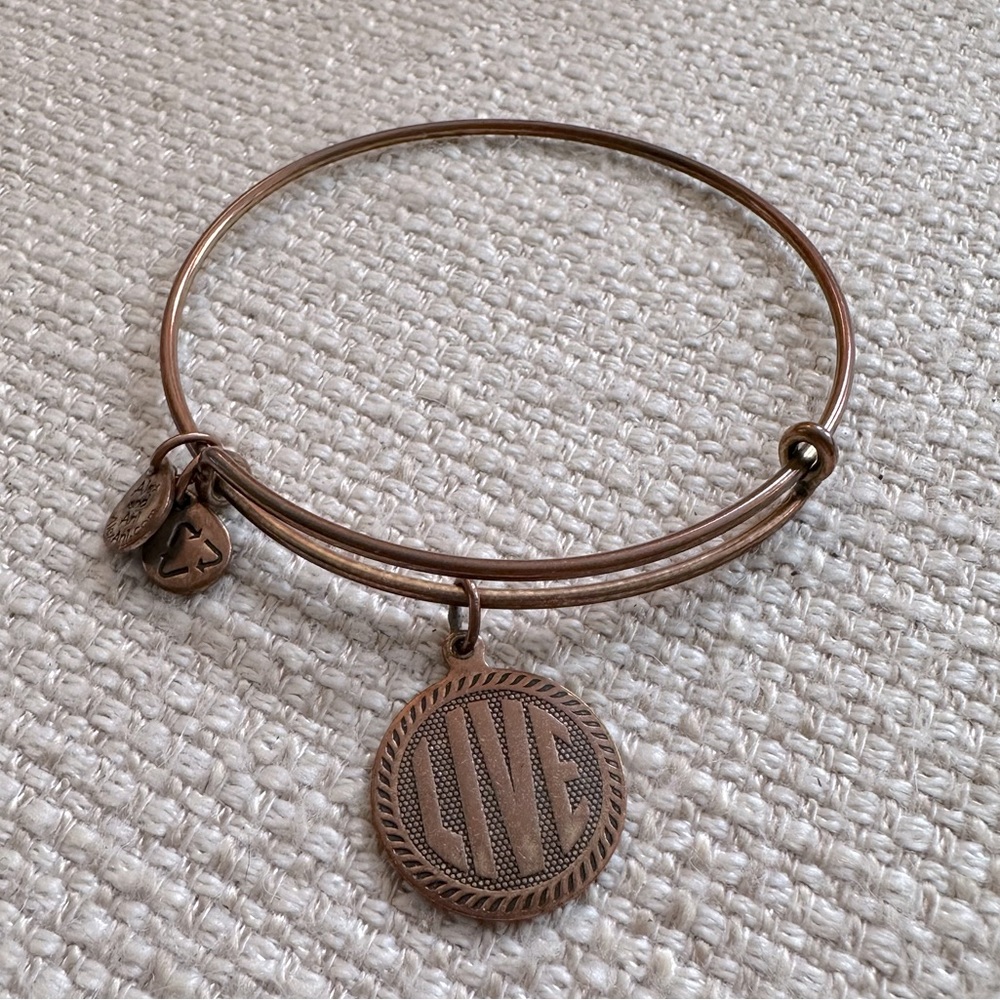 Gently Worn Alex & Ani Live Bracelet
